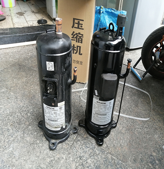 五大连池中央空调压缩机的更换维修